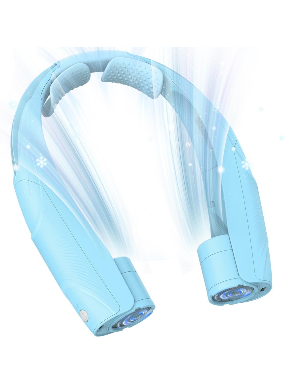 Portable Neck Fan Cooler - 6000mAh USB rechargeable hands free personal fan